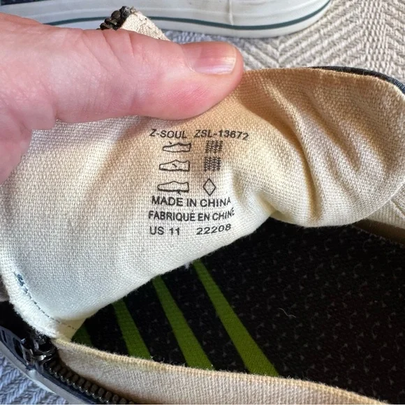 Taos Footwear Blue Floral Sneakers - Picture 8 of 11